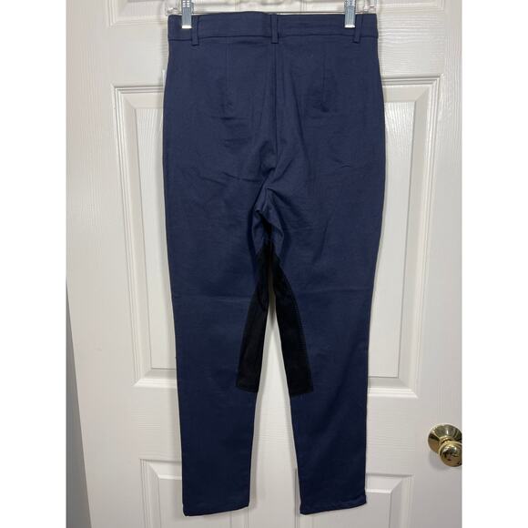 New Stitchfix X Katie Sturino Pippa Stretch Riding Navy Blue Pant Vacation - Picture 3 of 8